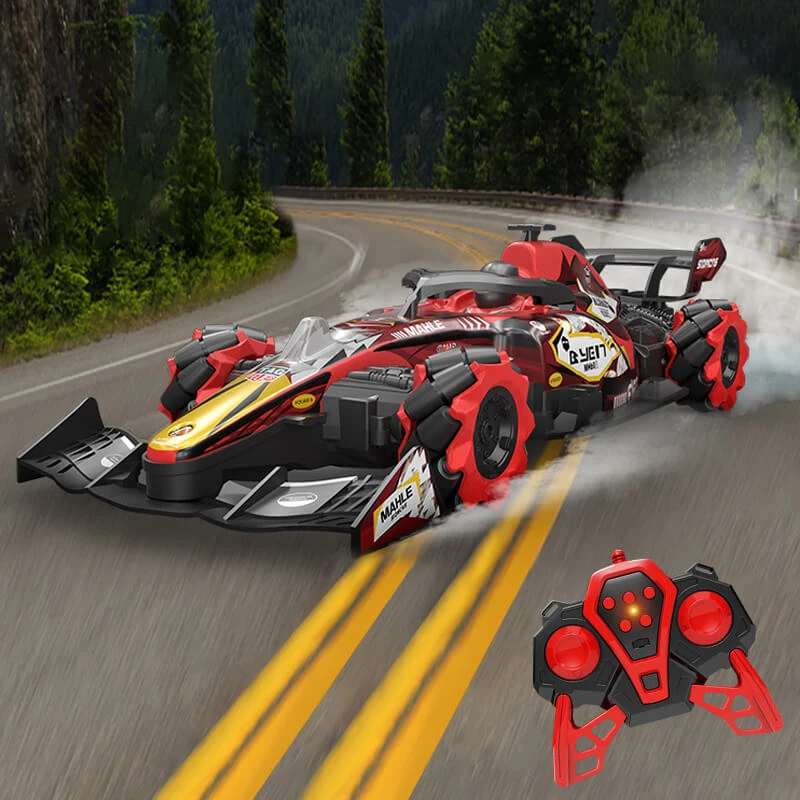 F1 RC Car 1/10 Scale 2.4Ghz Electric Powered F1 Racing Car W/ Drift Spray Full Function 1 F1 RC Car 1/10 Scale 2.4Ghz Electric Powered F1 Racing Car W/ Drift Spray Full Function