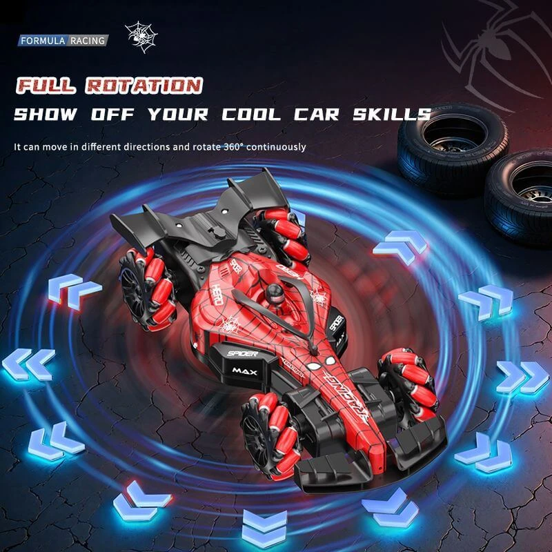 F1 Remote Control Car 2.4G Formula Racing Car RC Drift Stunt Car With Spray Light 3 F1 Remote Control Car 2.4G Formula Racing Car RC Drift Stunt Car With Spray Light - Image 3