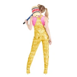 Female Harley Costume Harley Joker Gold Overalls With Vest For Women Halloween Cosplay -Children Toys Sale Femal harley joker costume 4