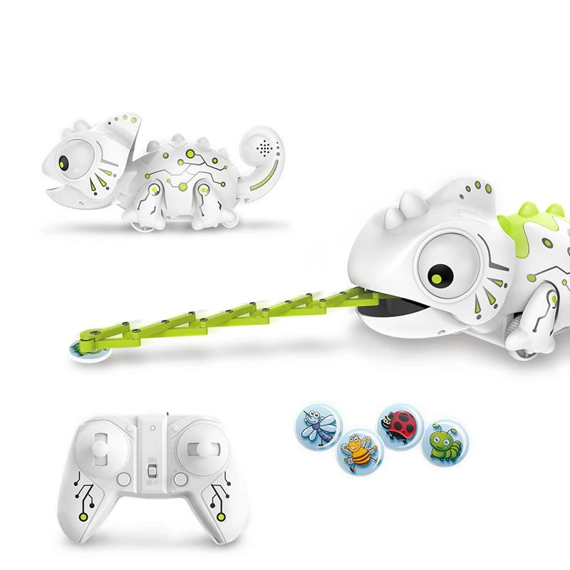 2.4G Remote Control Foraging Chameleon Robotic Intelligent Dinobot Dinosaur Toys Electronic Pet 5 2.4G Remote Control Foraging Chameleon Robotic Intelligent Dinobot Dinosaur Toys Electronic Pet - Image 5