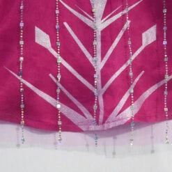 Hot Pink Princess Elsa Dress Girls Cosplay Halloween Costume 17 Hot Pink Princess Elsa Dress Girls Cosplay Halloween Costume -Children Toys Sale Frozen2ElsaDress 2