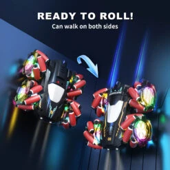 Gesture Sensing RC Stunt Car Remote Control RC Drift Car W/ Music And LED Lights -Children Toys Sale Gesture Sensing RC Stunt Car 1