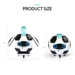 Intelligent Dialogue Toy Voice Recognition Control Robot Gesture Induction Obstacle Detective Deformation Soccer Toy 18 Intelligent Dialogue Toy Voice Recognition Control Robot Gesture Induction Obstacle Detective Deformation Soccer Toy -Children Toys Sale GestureInductionTalkingFootballRobot 10