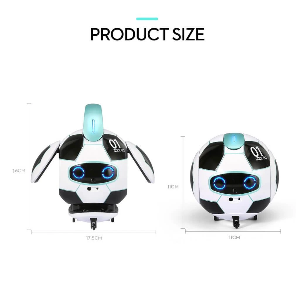 Intelligent Dialogue Toy Voice Recognition Control Robot Gesture Induction Obstacle Detective Deformation Soccer Toy 9 Intelligent Dialogue Toy Voice Recognition Control Robot Gesture Induction Obstacle Detective Deformation Soccer Toy - Image 9