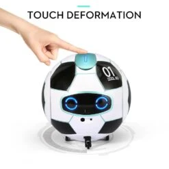 Intelligent Dialogue Toy Voice Recognition Control Robot Gesture Induction Obstacle Detective Deformation Soccer Toy 14 Intelligent Dialogue Toy Voice Recognition Control Robot Gesture Induction Obstacle Detective Deformation Soccer Toy -Children Toys Sale GestureInductionTalkingFootballRobot 6