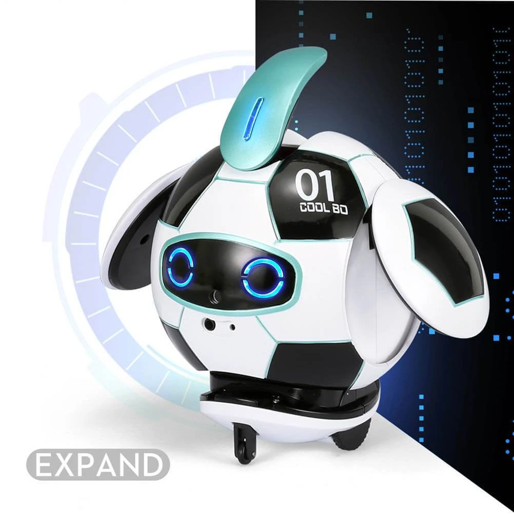 Intelligent Dialogue Toy Voice Recognition Control Robot Gesture Induction Obstacle Detective Deformation Soccer Toy 6 Intelligent Dialogue Toy Voice Recognition Control Robot Gesture Induction Obstacle Detective Deformation Soccer Toy - Image 6