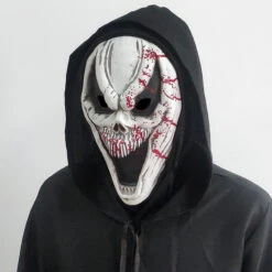 Ghostface Mask Scream 6 Horror Mask Ghost Face Scary Halloween Mask For Adult