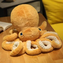 Giant Octopus Stuffed Animal Plush Toy 25.4"/35.1" Large Soft Fluffy Plushy Octopus For Boys Girls