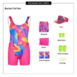 Kids Roller Skater Outfit Boys And Girls 80s Retro Workout Halloween Costume 17 Kids Roller Skater Outfit Boys And Girls 80s Retro Workout Halloween Costume -Children Toys Sale Girls Barbie Roller Skate Outfit 3