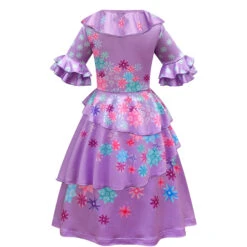 Girls Isabela Party Dress Perfect Flower Princess Cosplay Outfit 12 Girls Isabela Party Dress Perfect Flower Princess Cosplay Outfit -Children Toys Sale Girls Isabela Dress 2
