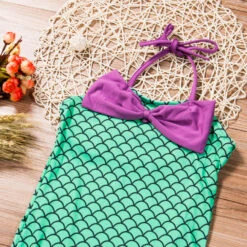 Kids Mermaid Dress Beach Vacation Sundress Girl's Mermaid Shimmering Slip Dress Party Princess Dress Up Costume 12 Kids Mermaid Dress Beach Vacation Sundress Girl's Mermaid Shimmering Slip Dress Party Princess Dress Up Costume -Children Toys Sale Girls Little Mermaid Sundress 2