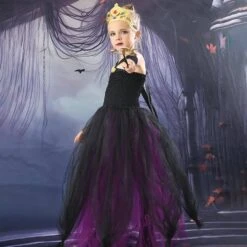 Girls Ursula Costume Mermaid Sea Witch Ursula Tutu Dress For Dress Up Party -Children Toys Sale Girls Ursula Costume 1