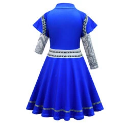 Girls Alien Dress Halloween Costume Alien Dress Bag For Cosplay Carnival -Children Toys Sale Girls zombie alien cosplay costume 4