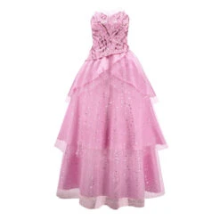 Adult Glinda Outfit The Good Witch Costume Pink Witch Fancy Dress For Party Event Musical -Children Toys Sale Glinda Outfit The Good Witch Costume 1