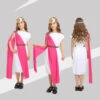 Girls Boys Greek Goddess Costume Athena Aphrodite Halloween Cosplay Dress Up Costume