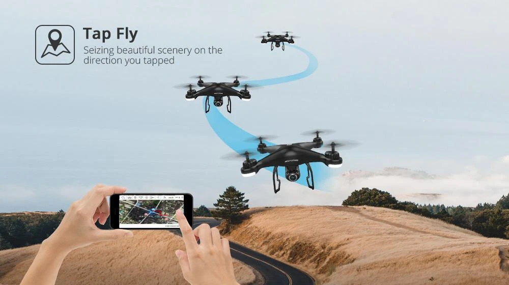 HS120D Drone 1080P 2K Full HD Camera Follow Me GPS FPV Remote Control Quadcopter 12 HS120D Drone 1080P 2K Full HD Camera Follow Me GPS FPV Remote Control Quadcopter - Image 12
