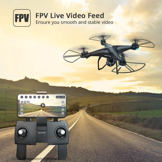 HS120D Drone 1080P 2K Full HD Camera Follow Me GPS FPV Remote Control Quadcopter 4 HS120D Drone 1080P 2K Full HD Camera Follow Me GPS FPV Remote Control Quadcopter - Image 4