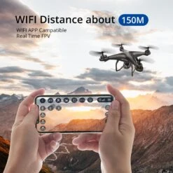 HS120D Drone 1080P 2K Full HD Camera Follow Me GPS FPV Remote Control Quadcopter 18 HS120D Drone 1080P 2K Full HD Camera Follow Me GPS FPV Remote Control Quadcopter -Children Toys Sale HS120DGPSDrone 7