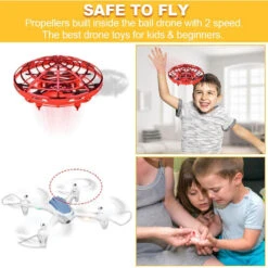 Hand Operated Drones For Kids Hands-Free Mini Drone Helicopter Flying Ball Drone Toys -Children Toys Sale Hand Operated Drones for Kids 9