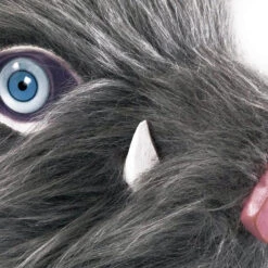 Hashibira Inosuke Mask Pig Plush Helmet Kimetsu Cosplay Essentials -Children Toys Sale HashibiraInosukeMask 2