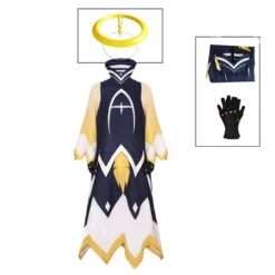 Adam Extermination Attire Hazbin Hotel Cosplay Adam Costume With Halo Wing Accessories -Children Toys Sale Hazbin Hotel Adam Extermination Attire Cosplay Costume with Halo 1