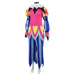 Fizzarolli Costume Helluva Boss Fizzarolli Clown Outfit Hazbin Hotel Cosplay Costumes -Children Toys Sale Helluva Boss Fizzarolli Clown Costume Hazbin Hotel Cosplay 2