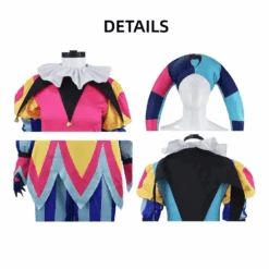 Fizzarolli Costume Helluva Boss Fizzarolli Clown Outfit Hazbin Hotel Cosplay Costumes -Children Toys Sale Helluva Boss Fizzarolli Clown Costume Hazbin Hotel Cosplay 5