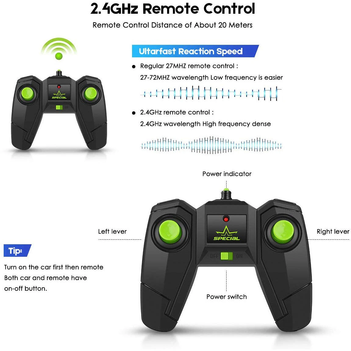 Remote Control Stunt Racing Car High Speed Double Sided 360 Rotating Tumbling Flips With Flashing Lights 7 Remote Control Stunt Racing Car High Speed Double Sided 360 Rotating Tumbling Flips With Flashing Lights - Image 7