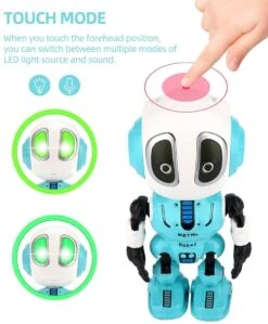 Interactive Voice Robot Intelligent Recording Alloy Gesture Touch Talking Robot Mini Electronic Doll 19 Interactive Voice Robot Intelligent Recording Alloy Gesture Touch Talking Robot Mini Electronic Doll -Children Toys Sale InteractiveVoiceControlledRobot 7