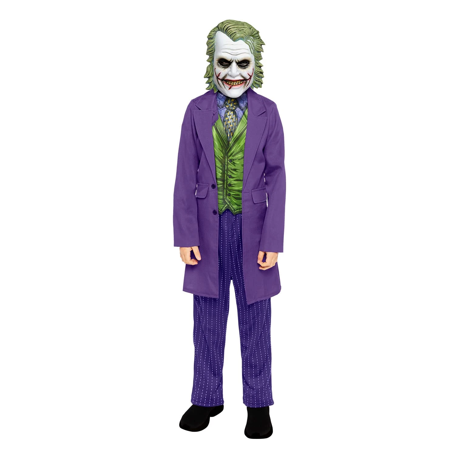 Boys Guason Costume Dark Knight Joker Halloween Outfit Kids Purple Joker Suit 5 Boys Guason Costume Dark Knight Joker Halloween Outfit Kids Purple Joker Suit - Image 5