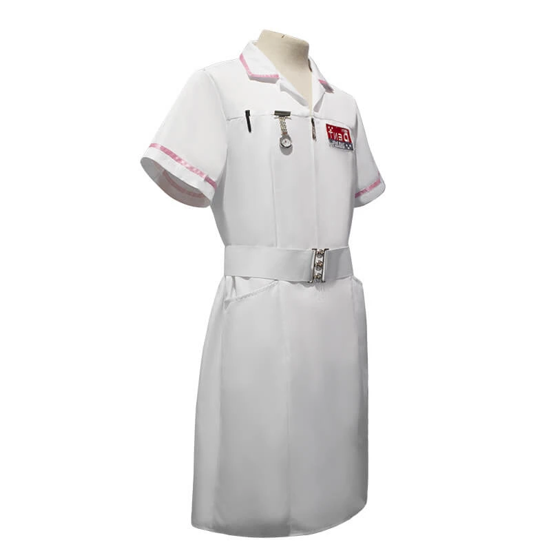 Adult Joker Nurse Costume Unisex Nurses Cosplay Outfit For Halloween Party 2 Adult Joker Nurse Costume Unisex Nurses Cosplay Outfit For Halloween Party - Image 2