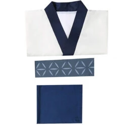 Adult JJK Sukuna Outfit Ryomen Sukuna Costume White Kimono Scarf And Wig For Cosplay -Children Toys Sale Jujutsu Kaisen Ryomen Sukuna Costume 11