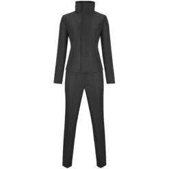 Adult Gojo Outfit JJK Satoru Gojo Black Costume With Wig Blinder And Glasses -Children Toys Sale Jujutsu kaisen costume goji Satoru cosplay full set 5