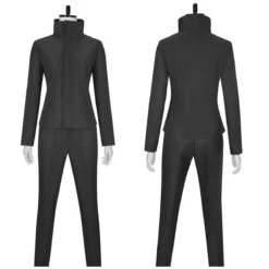 Adult Gojo Outfit JJK Satoru Gojo Black Costume With Wig Blinder And Glasses -Children Toys Sale Jujutsu kaisen costume goji Satoru cosplay full set 6