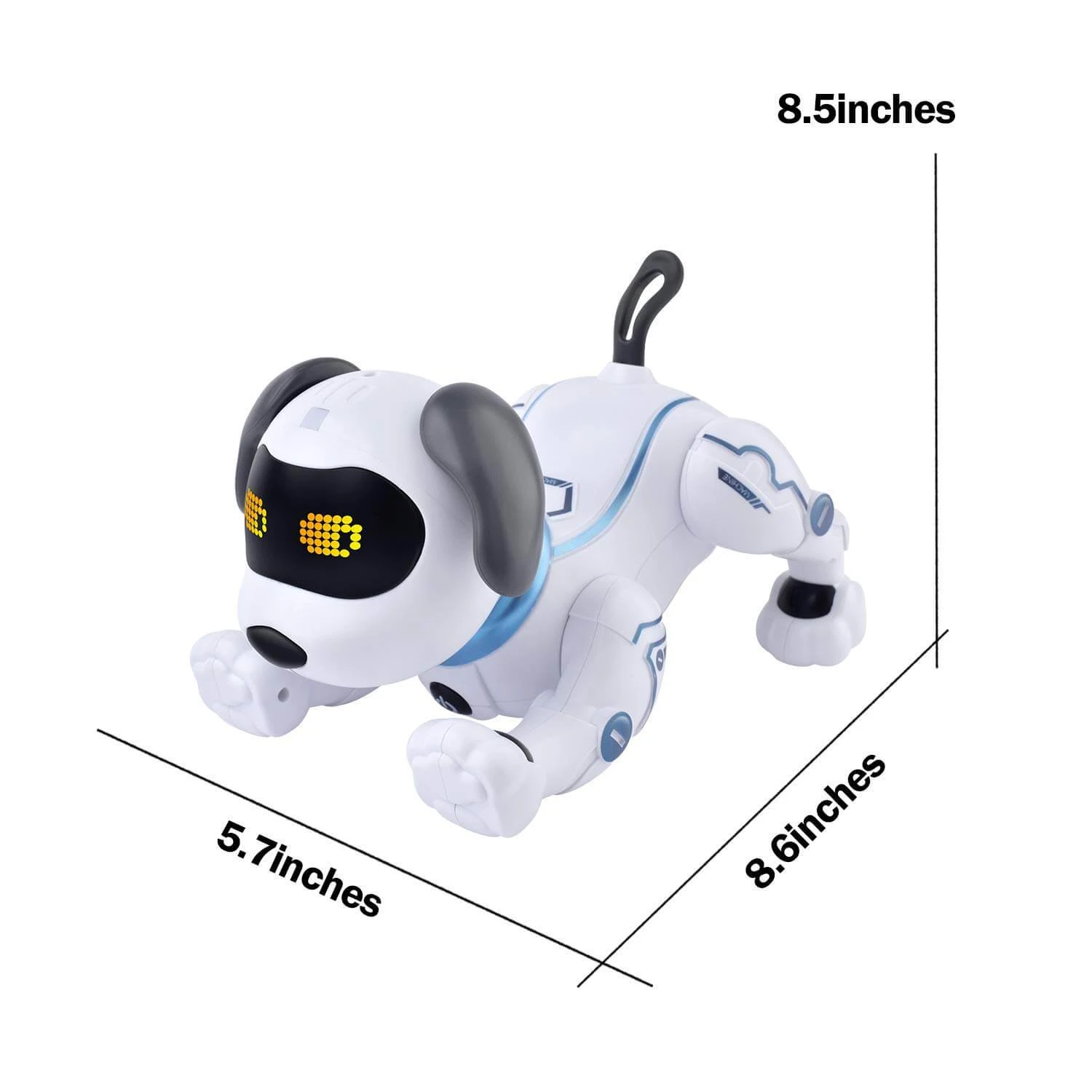 K16A Electronic Pets Remote Control Programable Robot Stunt Intelligent Dog With Sound Interactive 10 K16A Electronic Pets Remote Control Programable Robot Stunt Intelligent Dog With Sound Interactive - Image 10
