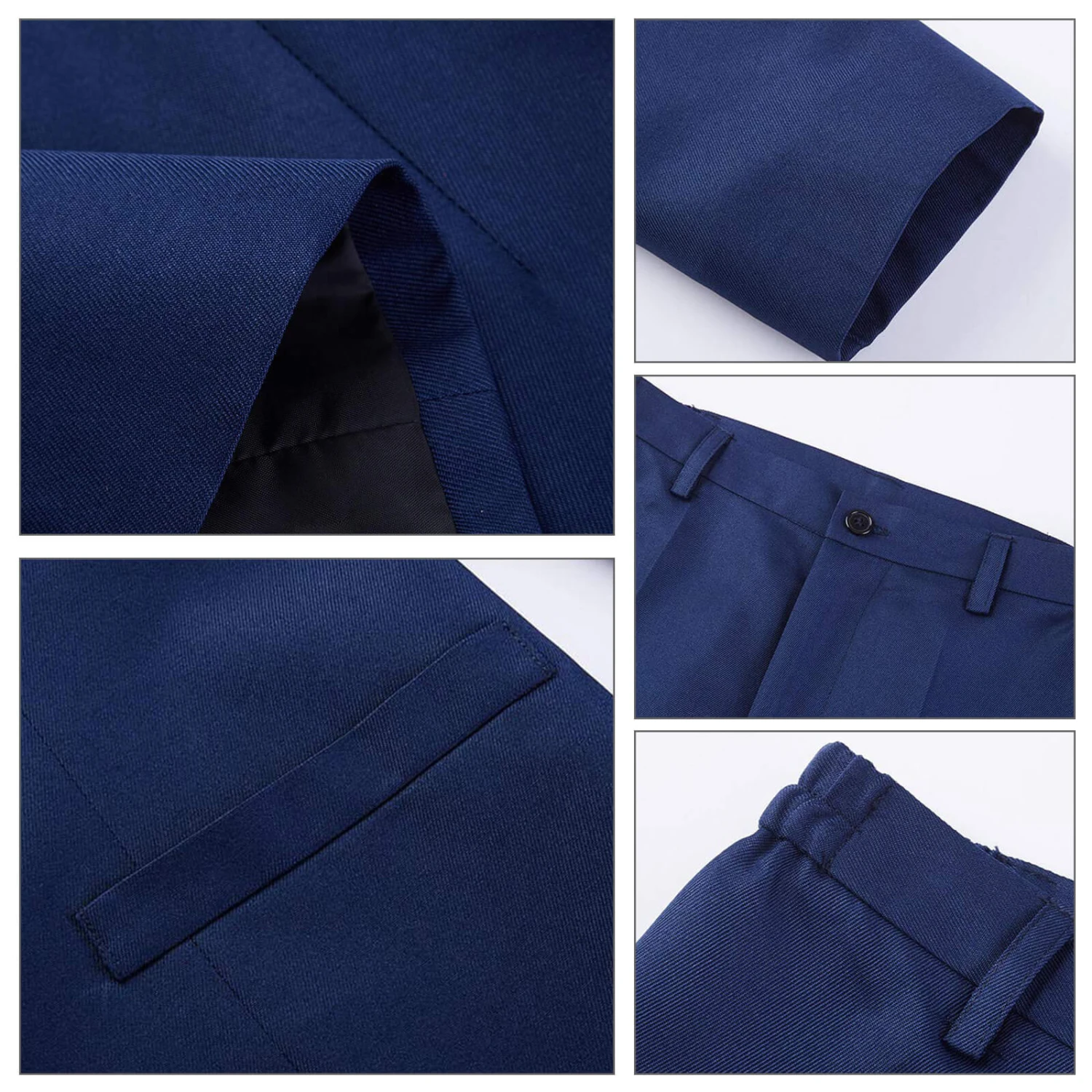 Adult Miwa Kasumi Cosplay Costume JJK Blue Jacket Trousers Shirt Tie Full Set For Women 3 Adult Miwa Kasumi Cosplay Costume JJK Blue Jacket Trousers Shirt Tie Full Set For Women - Image 3