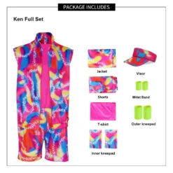 80s Workout Costume Pink Cosplay Clothes With Visor Kids And Adults Roller Blade Costume -Children Toys Sale Ken Roller Skater Outfit Barbie Movie 2023 37bac8ad 827c 4b66 8ab4 8fde5244fd1e