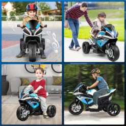 Kids 12V Ride On Motorcycle Battery Powered Electric Ride On Car With LED Lights & Music -Children Toys Sale Kids 12V Ride on Motorcycle 1