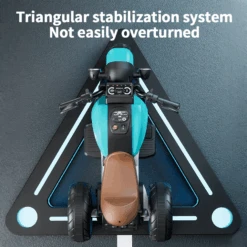 Kids 3-wheel Ride On Car 6V Electric Motorcycle Bluetooth Early Education Car -Children Toys Sale Kids 3 wheel Ride on Car 1