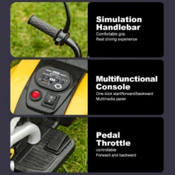 Kids 6V Ride On Car Electric Motorcycle Rechargeable 3-wheeled Car With Music Light -Children Toys Sale Kids 6V Ride on Car Electric Motorcycle 5