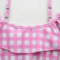 Kids Pink Swimwear Girls Beach Swimsuits Summer Poolside Top And Bottom 9 Kids Pink Swimwear Girls Beach Swimsuits Summer Poolside Top And Bottom -Children Toys Sale Kids Barbie Pink Swimsuit 2