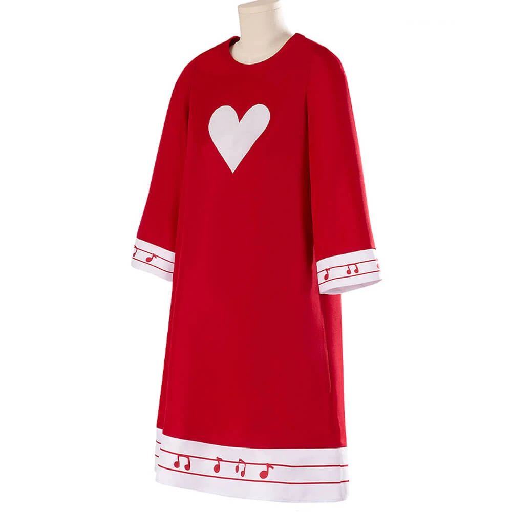 Kids Charlie Morningstar Battle Dress Fancy Hazbin Hotel Cosplay Costume 2 Kids Charlie Morningstar Battle Dress Fancy Hazbin Hotel Cosplay Costume - Image 2