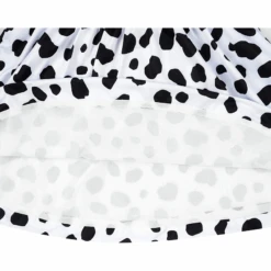 Kids Black And White Dress Fashion Costume For Girls Halloween Cosplay -Children Toys Sale Kids Cruella Dress 6