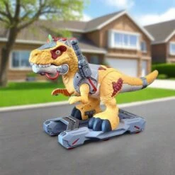 Kids Dinosaur Ride On Car Spray T-Rex Outdoor Indoor Ride-On Toy With Light & Music 16 Kids Dinosaur Ride On Car Spray T-Rex Outdoor Indoor Ride-On Toy With Light & Music -Children Toys Sale Kids Dinosaur Ride On Car 11