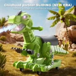 Kids Dinosaur Ride On Car Spray Sliding Car Outdoors Indoors Toys With Lights And Music -Children Toys Sale Kids Dinosaur Ride on Car Spray Sliding Car 2