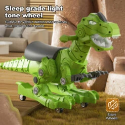 Kids Dinosaur Ride On Car Spray Sliding Car Outdoors Indoors Toys With Lights And Music -Children Toys Sale Kids Dinosaur Ride on Car Spray Sliding Car 3