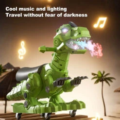Kids Dinosaur Ride On Car Spray Sliding Car Outdoors Indoors Toys With Lights And Music -Children Toys Sale Kids Dinosaur Ride on Car Spray Sliding Car 5