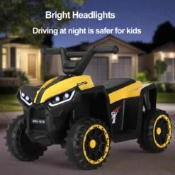 6V Kids ATV Dual Motors 4 Wheeler Off-Road Electric ATV Ride On Car Wih Light Music For Boys & Girls -Children Toys Sale Kids Electric ATV 4 Wheeler Car 10