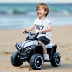 6V Kids ATV Dual Motors 4 Wheeler Off-Road Electric ATV Ride On Car Wih Light Music For Boys & Girls -Children Toys Sale Kids Electric ATV 4 Wheeler Car 5