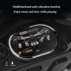 Kids Electric Car With Remote Control Ride On Car W/Rocking Function Light & Music For Boys & Girls 13 Kids Electric Car With Remote Control Ride On Car W/Rocking Function Light & Music For Boys & Girls -Children Toys Sale Kids Electric Car with Remote 6